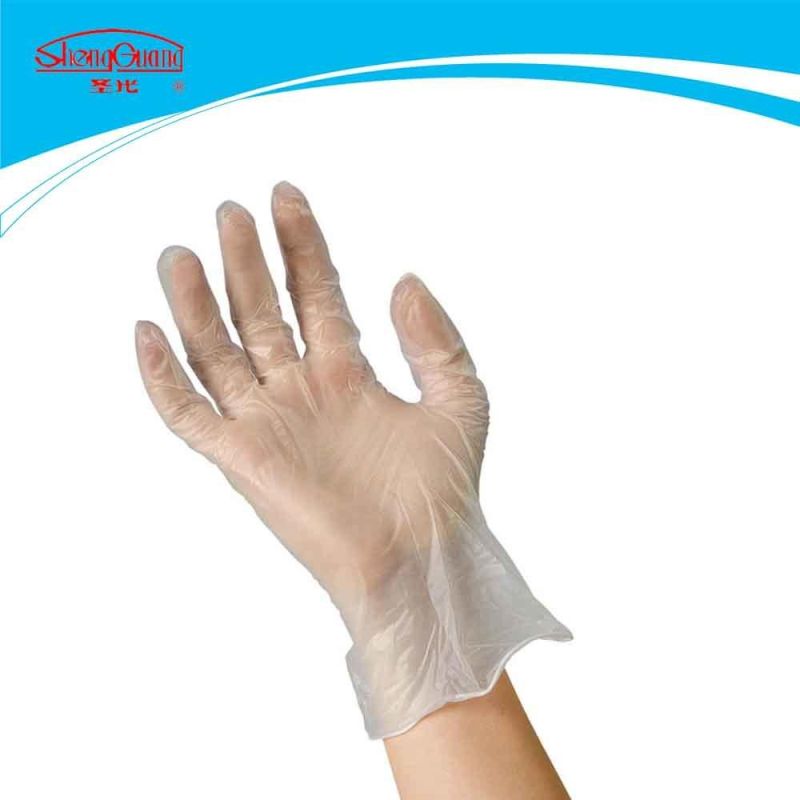 Hot Sale Disposable Powder Free Work Vinyl Gloves