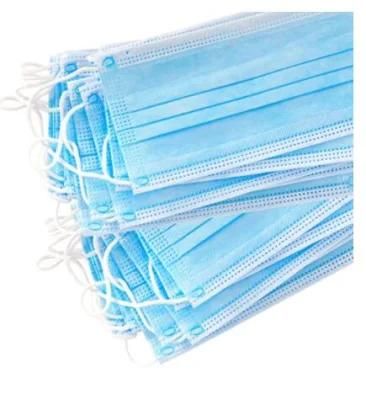 Free 50 Pack a Box of Disposable Blue Masks Ear Loop Mask