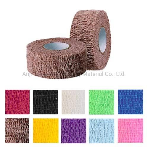 Sample Available Quality Chinese Products Hf F-3 Elastic Cohesive Bandage with Spandex and Nonwoven