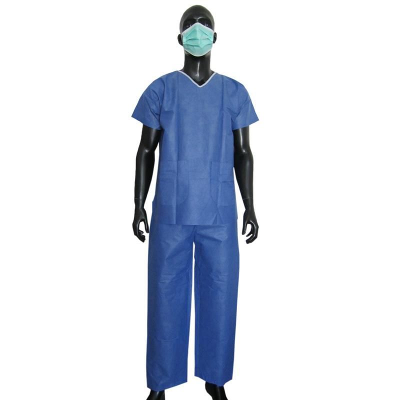 Factory Wholesale Price Sterile Disposable Hospital SMS Patient Surgical Gown