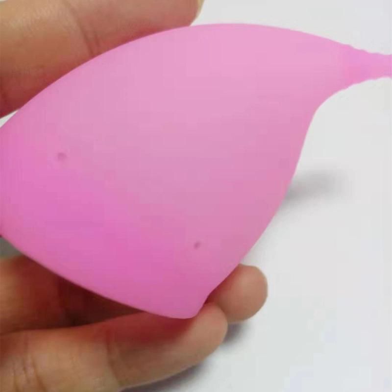 Silicone Menstrual Cup Women′s Medical Grade Menstrual Cup Feminine Hygiene Menstrual Cup Customizable