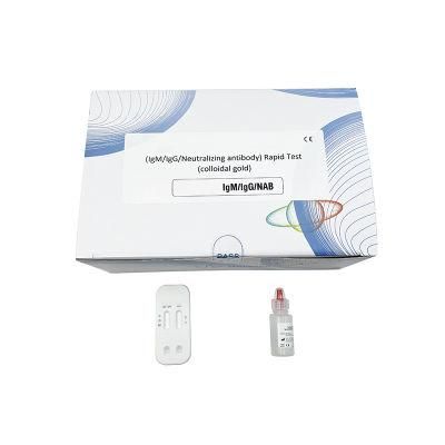 CE Approved Virus Combined(Igm/Igg/Neutralization Rapid Antibody Test Kit