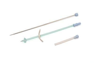 Reborn Medical Suprapubic Cystostomy Catheter Chrysanthemum Head F18 with CE Certificate