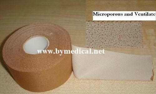 Strong Stickiness Zinc Oxide Rigid Rayon Sports Tape