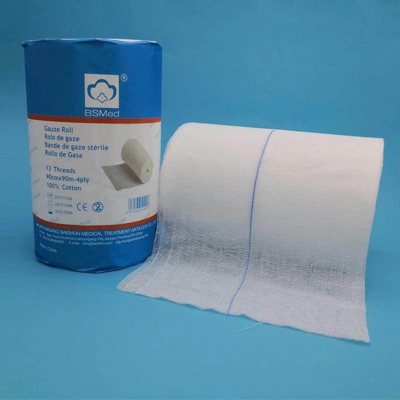 Surgical Supplies Materials Medical Gauze Roll Emergency Kit Wound Dressing Gauze