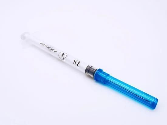 Disposable Auto Disable Safety Syringe with Neddle 0.1ml-1ml