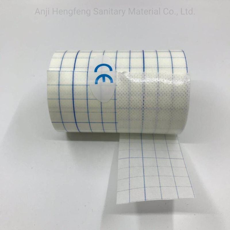 Surgical Non-Woven Fixing Adhesive Dressing Tape 10cmx10m OEM Size China Manufacturer