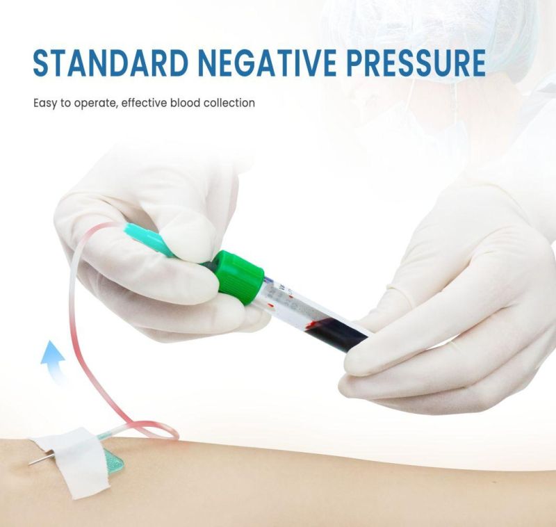 Wego Disposable Vacuum Blood Test Tube Manufacturers Medical Blood Collection Tube