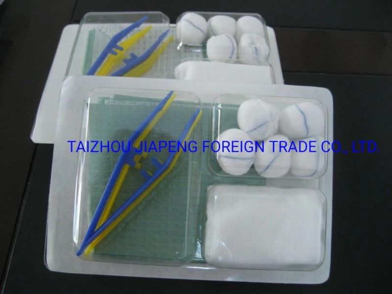 Disposable Use Dressing Set Factory Price Hospital Sterile Medical Instrument Surgical Basic Dressing Set