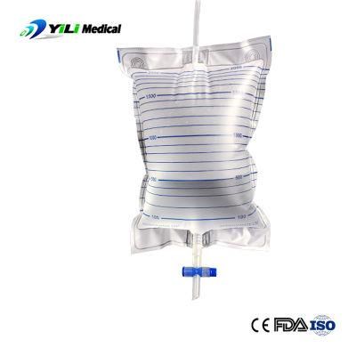 Medical 2000ml Audlt Catheter Drainage Bag Disposable Urine Bag