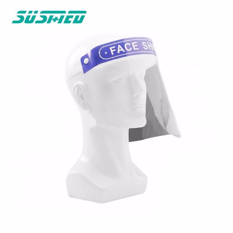 2020 Disposable Face Shield Anti Fog Transparent Protecived Full Face Shiled