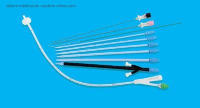 Disposable Urological Pcnl Peelable Black Sheath 8f-24f Percutaneous Nephrostomy Set