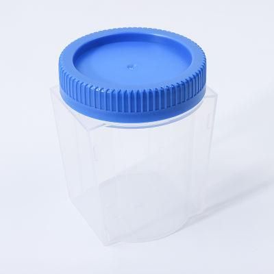 Medical Supplies Test Square Specimen Sterile Stool Cup Containers