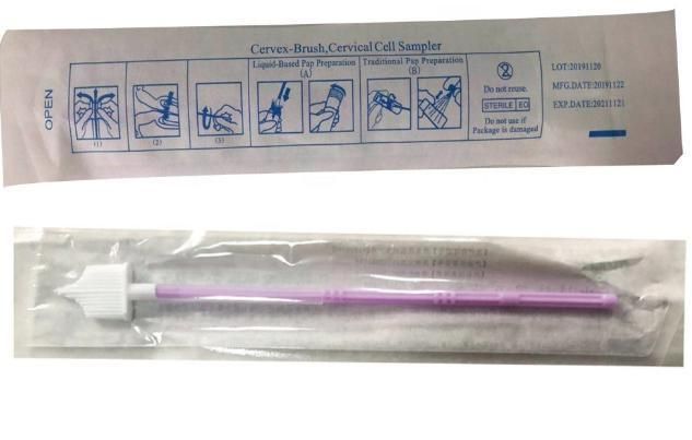 High Quality Disposable Sampling Collection Brush Cervical Brush