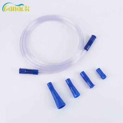 CE and ISO Approval Disposable Medical Connecting Suction Tube with Yankauer Handle