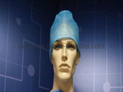 Disposable Non Woven Hospital Medical Surgical Doctor Cap with Ties