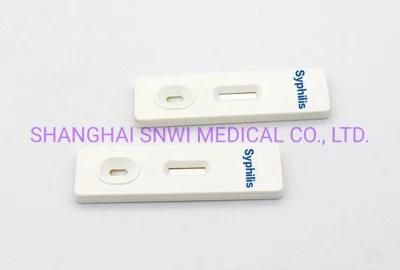 CE Certificated Medical Diagnostic One Step Infectious Diseases Syphilis/Malaria/HCV/Hbsag/H. Pylori Rapid Test Kit Strip Device Cassette