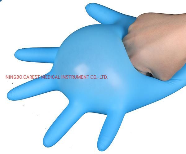 Powder Free, Protein Free, Non Latex Ntrile Examination Gloves 240mm Length