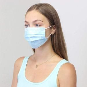 Medical Supplies Wholesale CE Medical Mask Disposable Face Shield Comfortable Earloop Face Mask