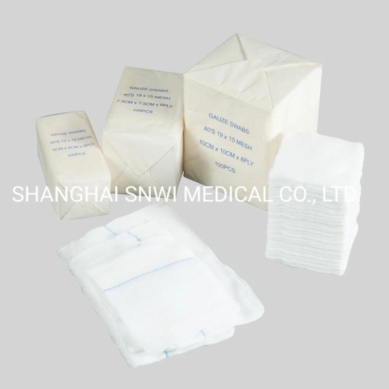 High Absorbent 100 % Cotton Medical Gauze Ball Used in Hospital