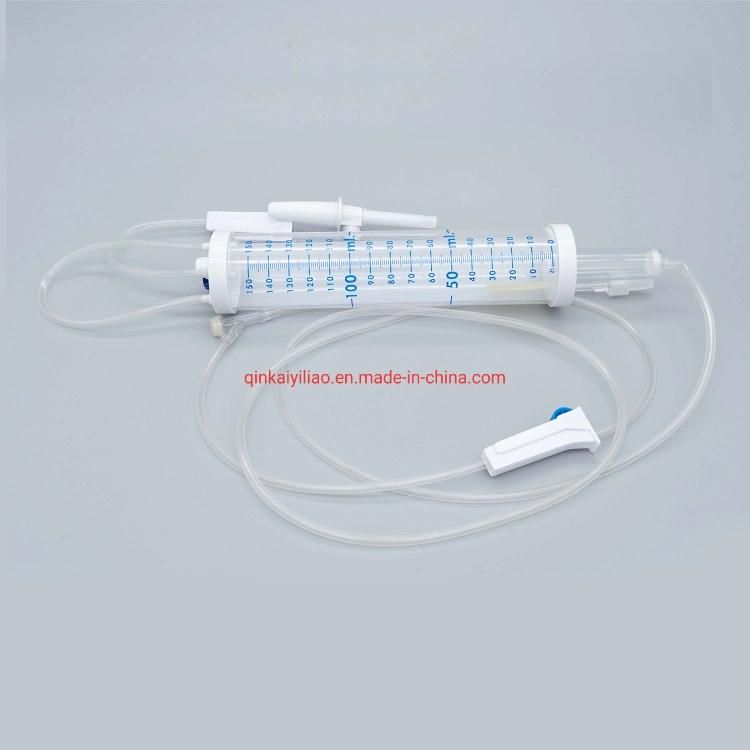 Infusion Set with Burette-PVC 100ml, with Floating Sheet