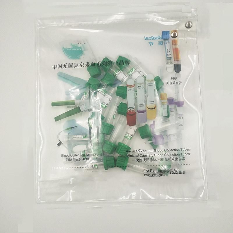 Laboratory Flocked Nasal Oral Swab Disposable Medical Test Viral Vtm Transport Media Tube