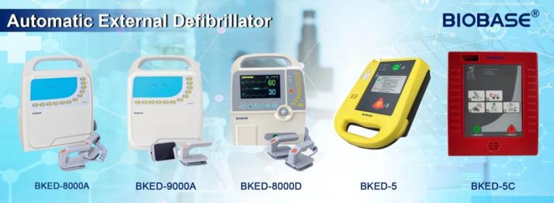 Biobase Portable Aed Defibrillator Automatic External Defibrillator for Aed Trainer for CPR Training