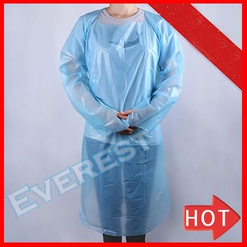 Finger Lock CPE Surgical Gown