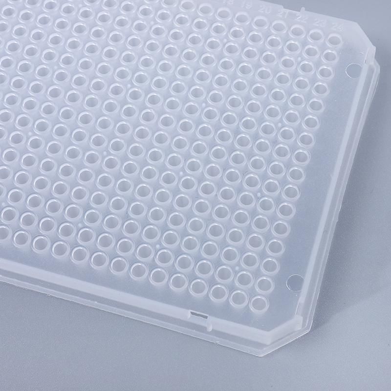 High Quality Test Skirt Plastic Micro PCR 384 Well Plate