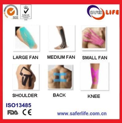 Physio Therapy Tape Same as Tex Tape Performance FDA CE Private Logo Latex Free Therapeutic Precut Kinesiology Taping