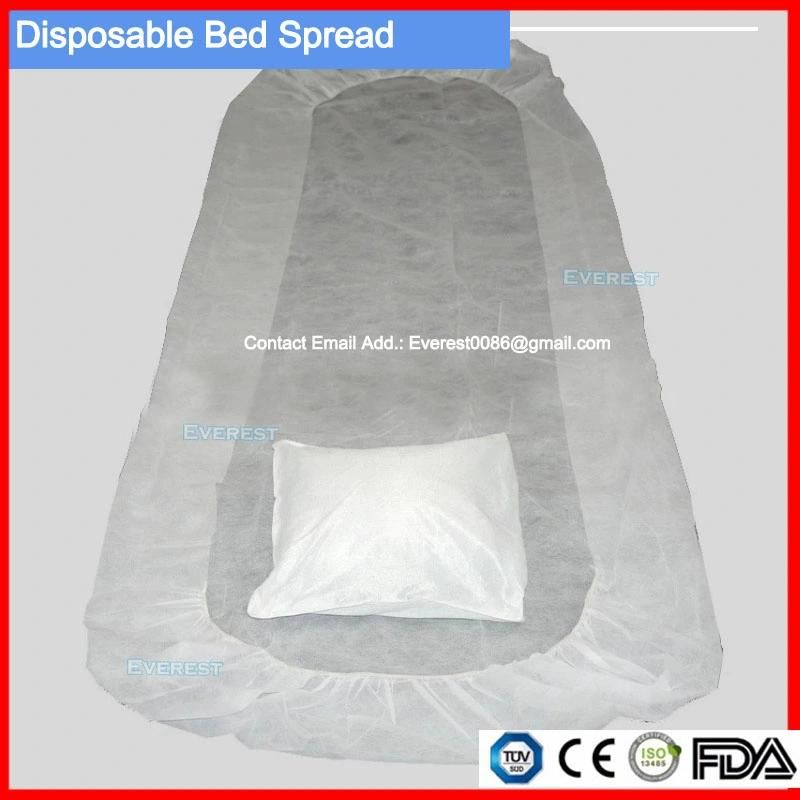 Hospital/SPA/Nursing Center PE Coated/Paper/PP/Nonwoven Disposable Bedspread, Disposable Exam Bedspread