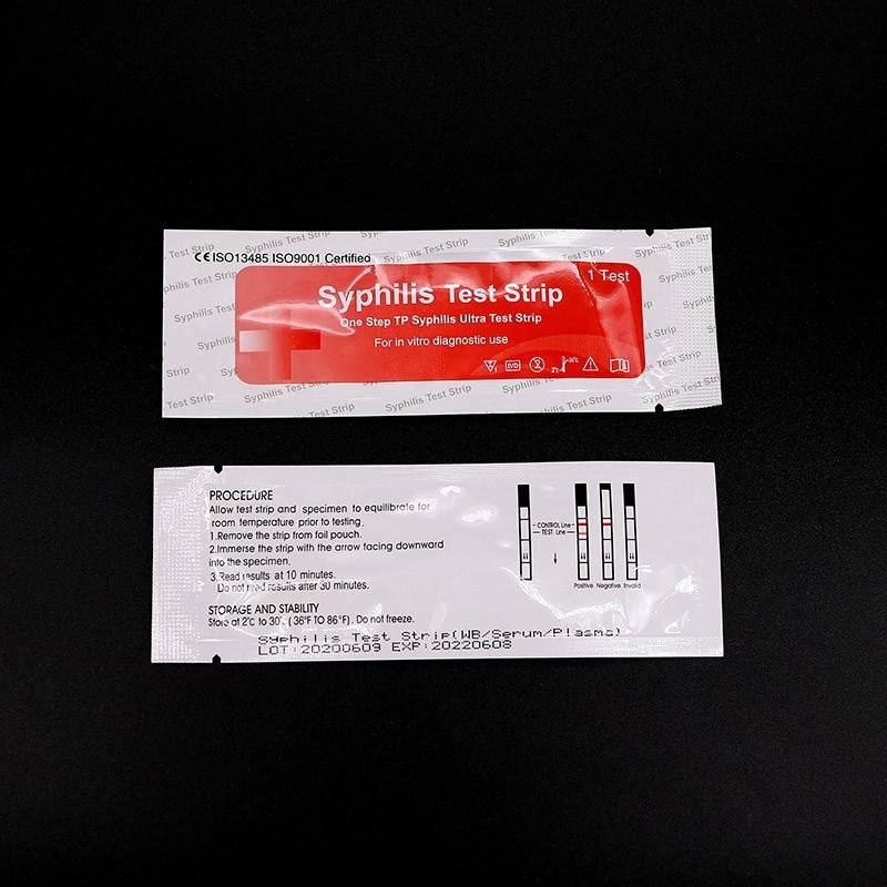 Medical Diagnostic Rapid Syphilis Tp Rapid Test Kit in Cassette