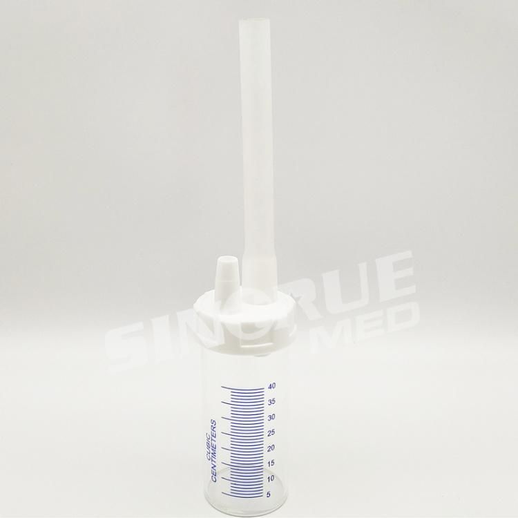Hospital 40ml 80ml PVC Disposable Medical Extractor Mucus
