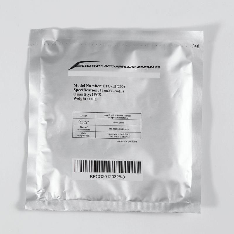 34*42 Freezefats Anti Freeze Membranes 70g Cryolipolysis Membrane Cryo Pad Antifreeze for Cryolipolysis