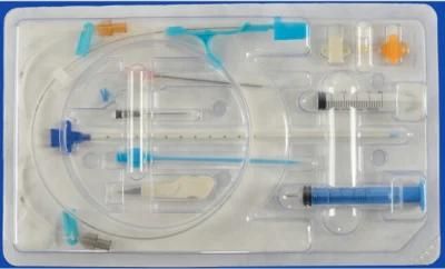 Disposable Medical Central Venous Catheter Kit (Triple-lumen)