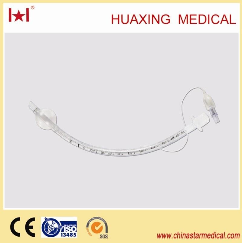 Disposable Medical PVC Endotraccheal Tube with Cuff (6.5#)