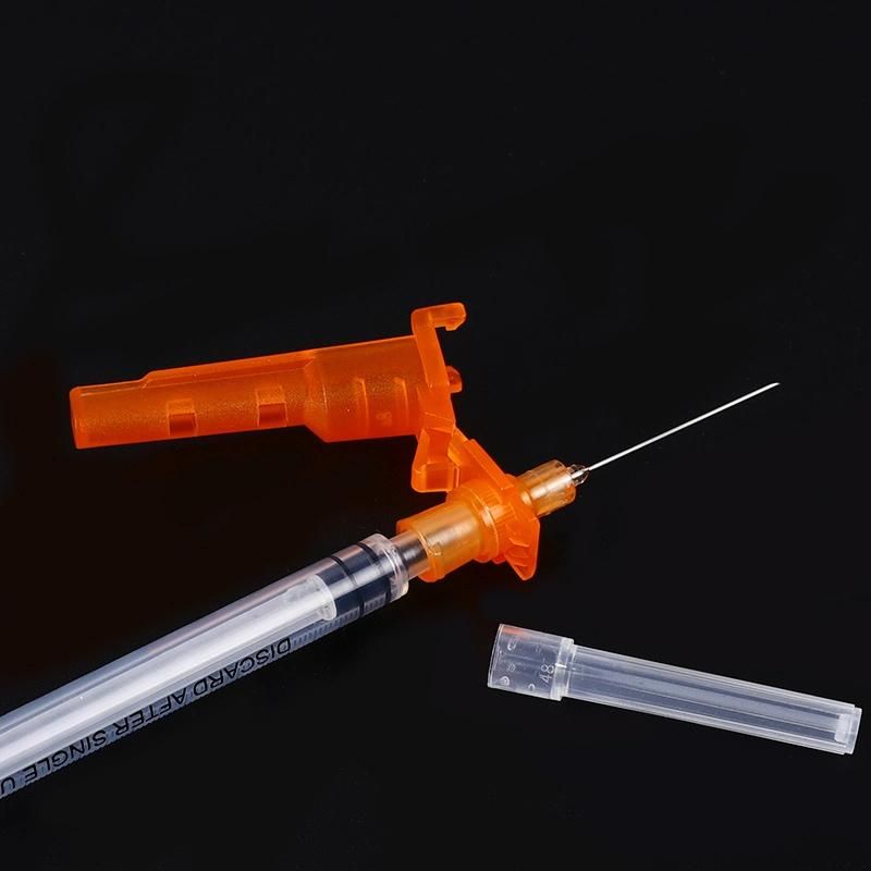 Manufacturer Sterile Single Use Injection Puncture 1ml Safety Syringe