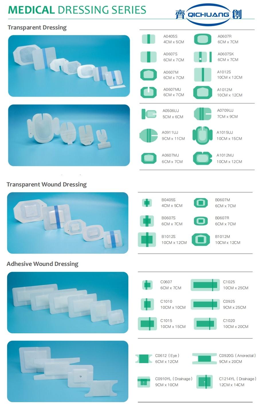 Transparent Medical PU Material Disposable Dressing Supplier