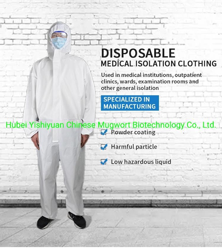 Disposable PE Isolation Gown Protective Clothing