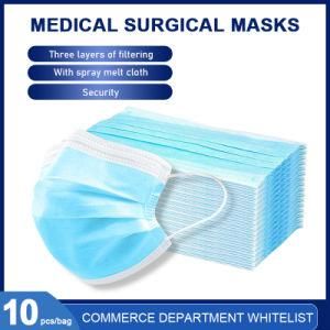 Surgical Medical Mask Disposable Dust Masks Protective Masks Earloop Face Masks Disposable Face Mask