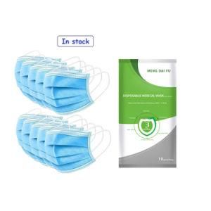 Wholesale 3 Layers Disposable Mask Manufacturer Bfe 98+ Medical Mask Surgical Masks for Doctor