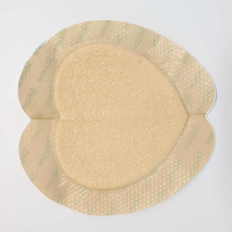 Bluenjoy High Quality Sterile Silicone Foam Wound Dressing for Hospital