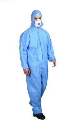 Cheap Price Disposable High Quality SMS Light Duty Coverall