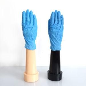 Disposable Safety Protective Clear Nitrile Glove From China Industrial Work Food Serviece Examination Gloves