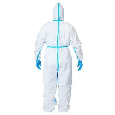 Medical Supply Type 4/5/6 Disposable Protective Isolation Gown/Coverall/Coveralls