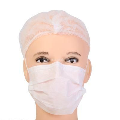 Wholesale Ear-Hanging Nonwoven Mask Melt-Blown Fabric Disposable 3 Layer Face Mask