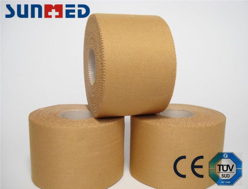 Strong Sticky Beige / Tan Color Rayon Rigid Tape