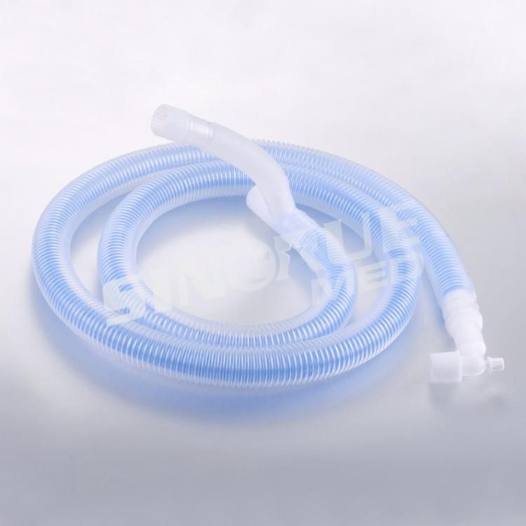 Hospital 1.5m 1.8m 2.1m 2.4m Disposable Medical Coaxial Breathing Circuit