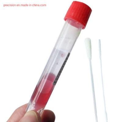 China Factory Direct Sells Good Price of 3ml Virus Transport Medium Nasopharyngeal Throat Flocked Swabs Vtm Kit