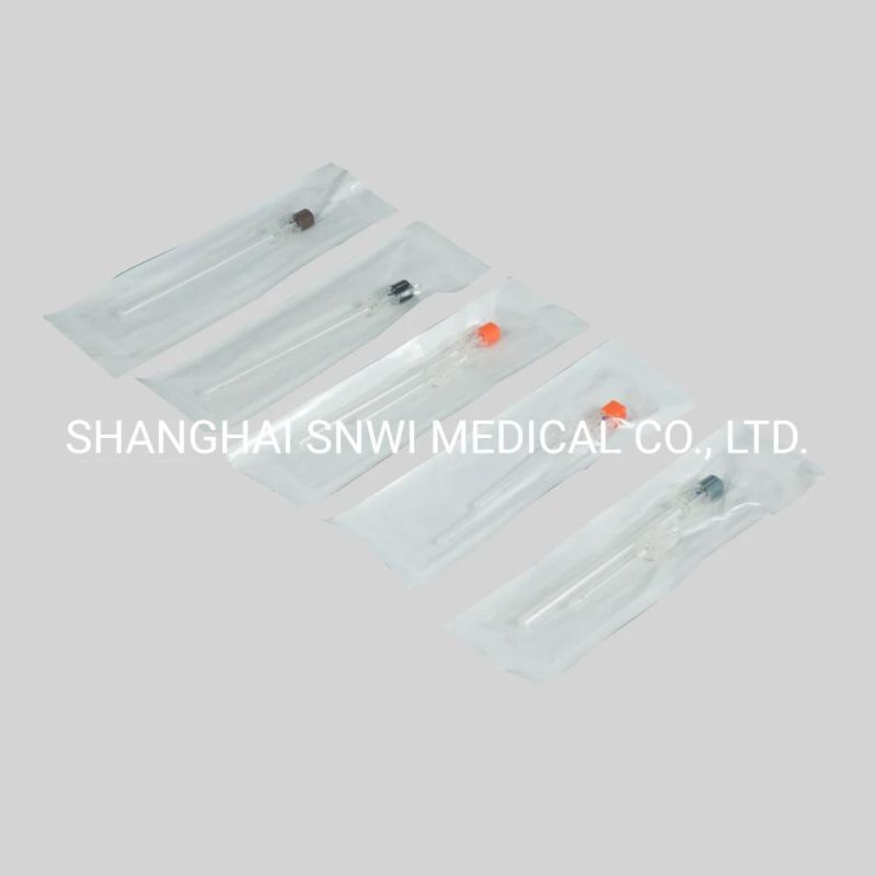 Medical Disposable Sterile Stainless Steel Syringe Needle Hypodermic Injection Needle (16G-31G) with CE ISO